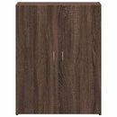 vidaXL barna tölgy színű szerelt fa irattartó szekrény 60x32x77,5 cm