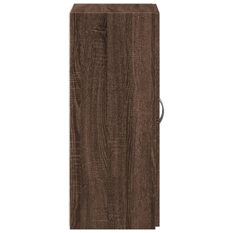vidaXL barna tölgy színű szerelt fa irattartó szekrény 60x32x77,5 cm