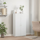 vidaXL fehér szerelt fa irattartó szekrény 60 x 32 x 115 cm
