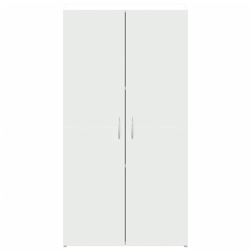 vidaXL fehér szerelt fa irattartó szekrény 60 x 32 x 115 cm