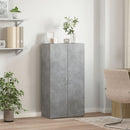 vidaXL betonszürke szerelt fa irattartó szekrény 60 x 32 x 115 cm
