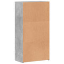 vidaXL betonszürke szerelt fa irattartó szekrény 60 x 32 x 115 cm