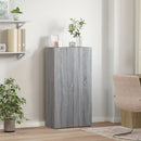 vidaXL szürke sonoma színű szerelt fa irattartó szekrény 60x32x115 cm