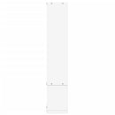 vidaXL fehér szerelt fa fali polc 96x12x64 cm