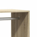 vidaXL sonoma tölgy színű szerelt fa ruhásszekrény 77 x 48 x 102 cm