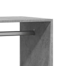 vidaXL betonszürke szerelt fa ruhásszekrény 77 x 48 x 102 cm