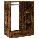 vidaXL füstös tölgy színű szerelt fa ruhásszekrény 77 x 48 x 102 cm