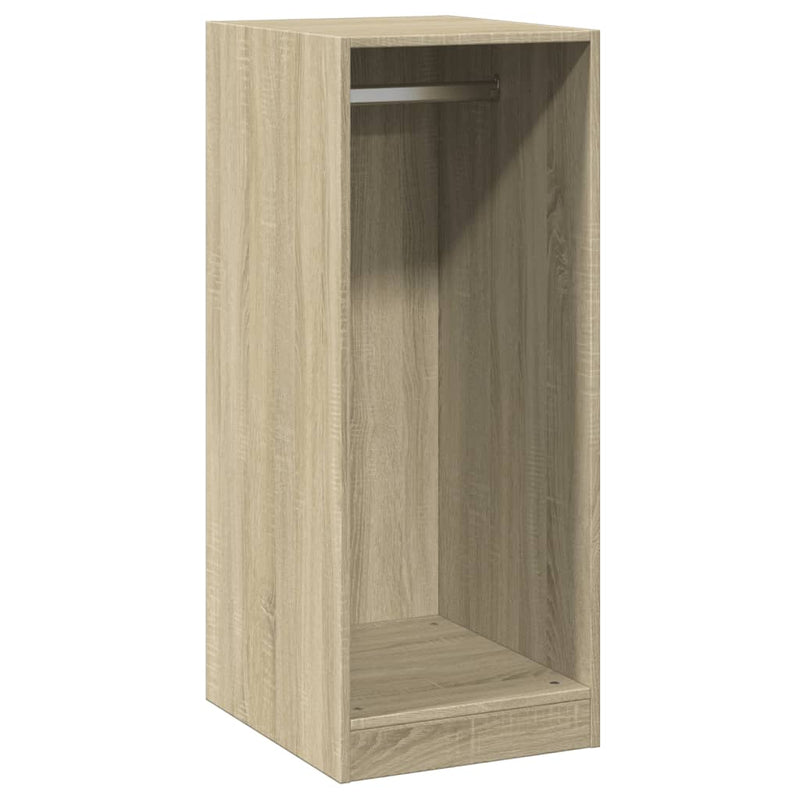 vidaXL sonoma tölgy színű szerelt fa ruhásszekrény 48 x 41 x 102 cm