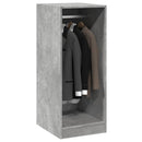 vidaXL betonszürke szerelt fa ruhásszekrény 48 x 41 x 102 cm