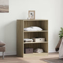 vidaXL sonoma tölgy színű szerelt fa ruhásszekrény 77 x 48 x 102 cm
