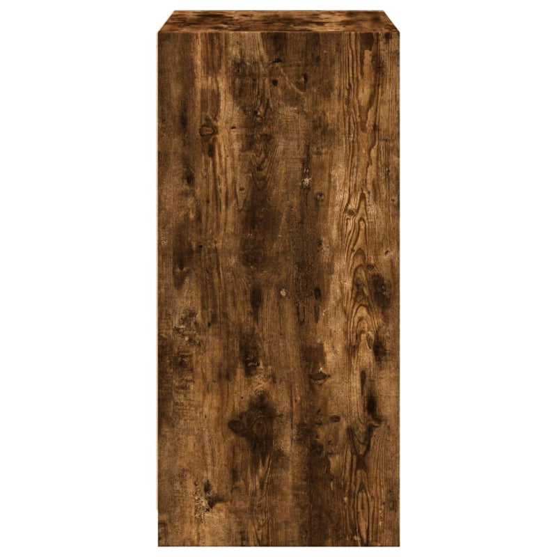 vidaXL füstös tölgy színű szerelt fa ruhásszekrény 48 x 41 x 102 cm