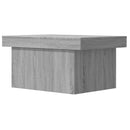 vidaXL szürke sonoma színű szerelt fa dohányzóasztal 80 x 55 x 40 cm