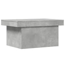 vidaXL betonszürke szerelt fa dohányzóasztal 100 x 55 x 40 cm