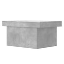 vidaXL betonszürke szerelt fa dohányzóasztal 100 x 55 x 40 cm