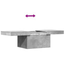vidaXL betonszürke szerelt fa dohányzóasztal 100 x 55 x 40 cm