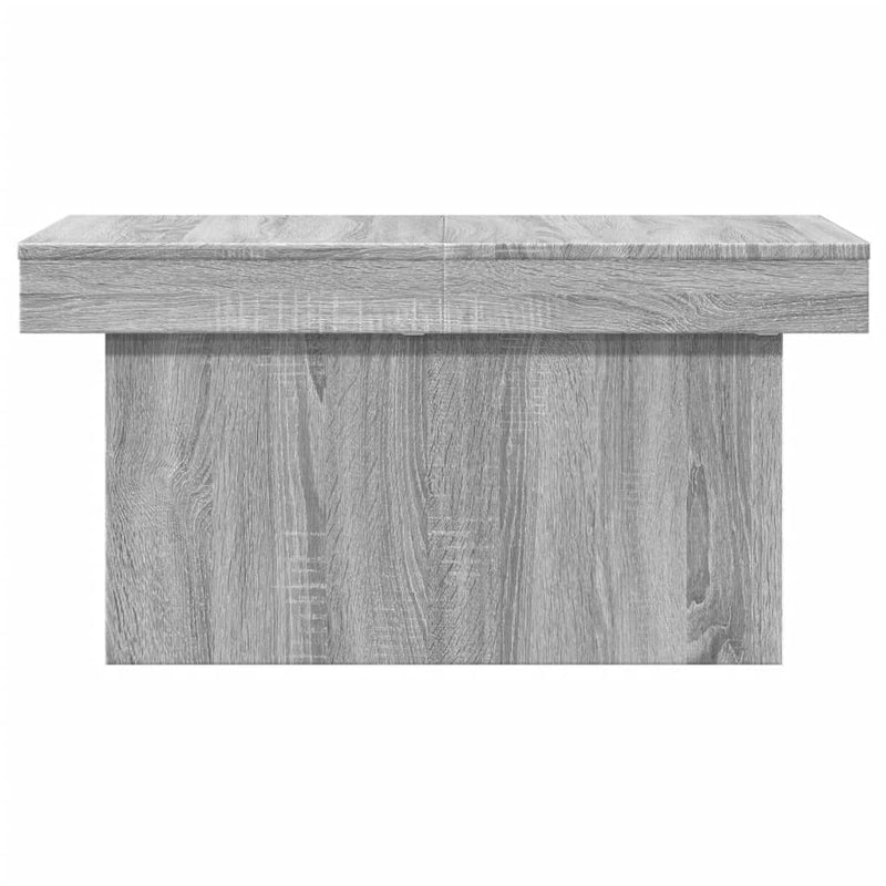 vidaXL szürke sonoma szerelt fa dohányzóasztal 100x55x40 cm