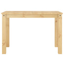 vidaXL Panama tömör fenyőfa ebédlőasztal 117 x 60 x 75 cm