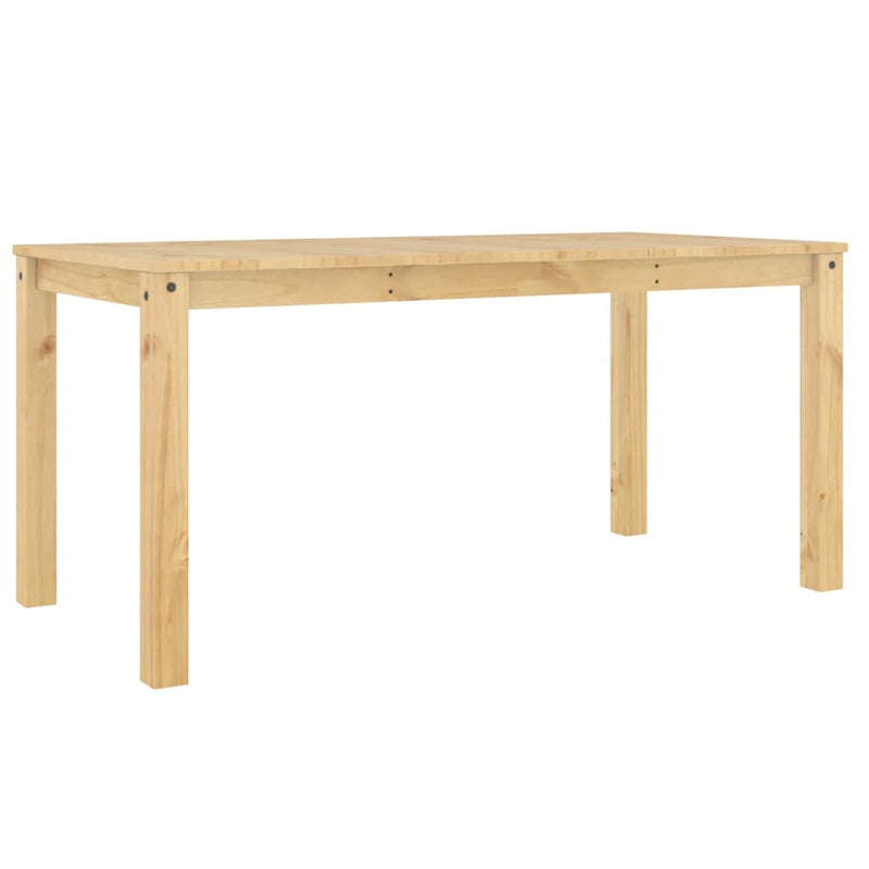 vidaXL Panama tömör fenyőfa ebédlőasztal 160 x 80 x 75 cm