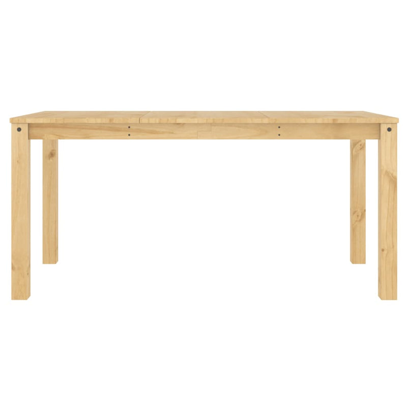 vidaXL Panama tömör fenyőfa ebédlőasztal 160 x 80 x 75 cm