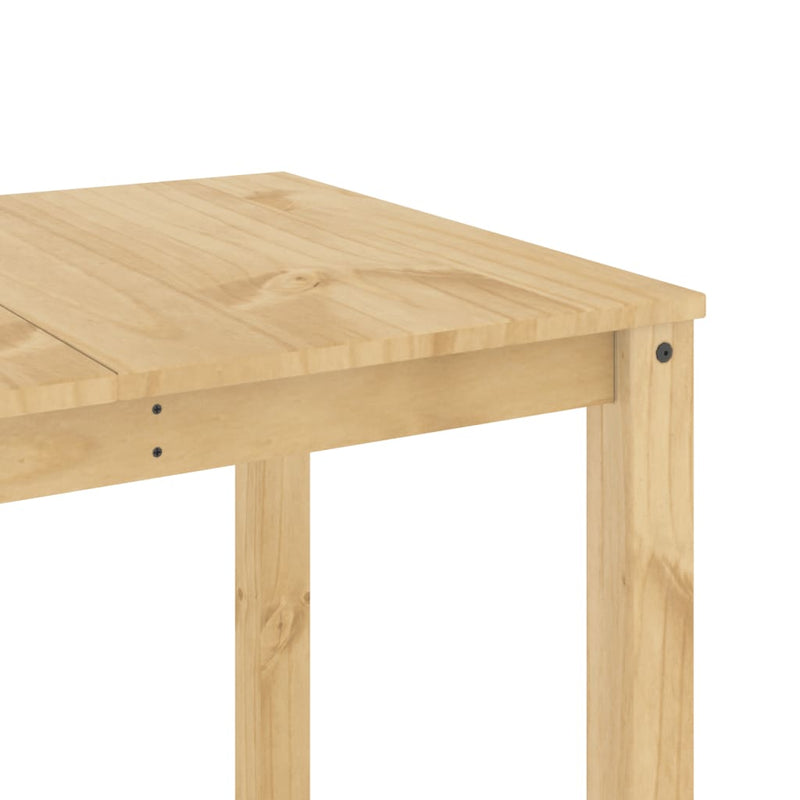 vidaXL Panama tömör fenyőfa ebédlőasztal 160 x 80 x 75 cm