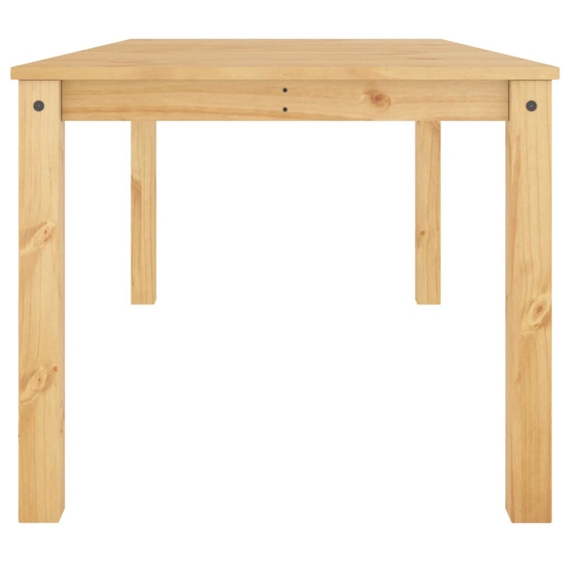 vidaXL Panama tömör fenyőfa ebédlőasztal 180 x 90 x 75 cm