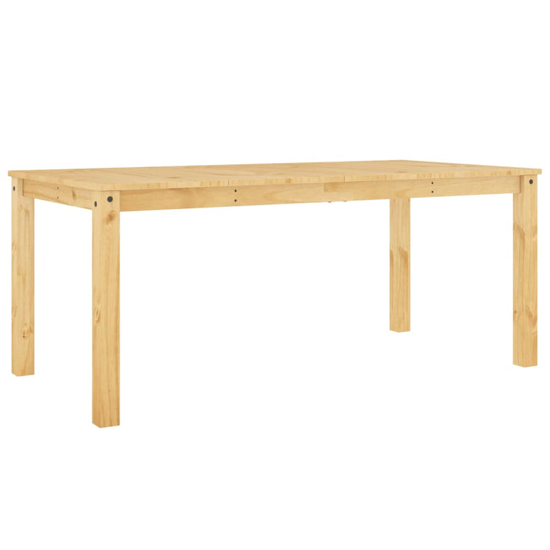 vidaXL Panama tömör fenyőfa ebédlőasztal 180 x 90 x 75 cm