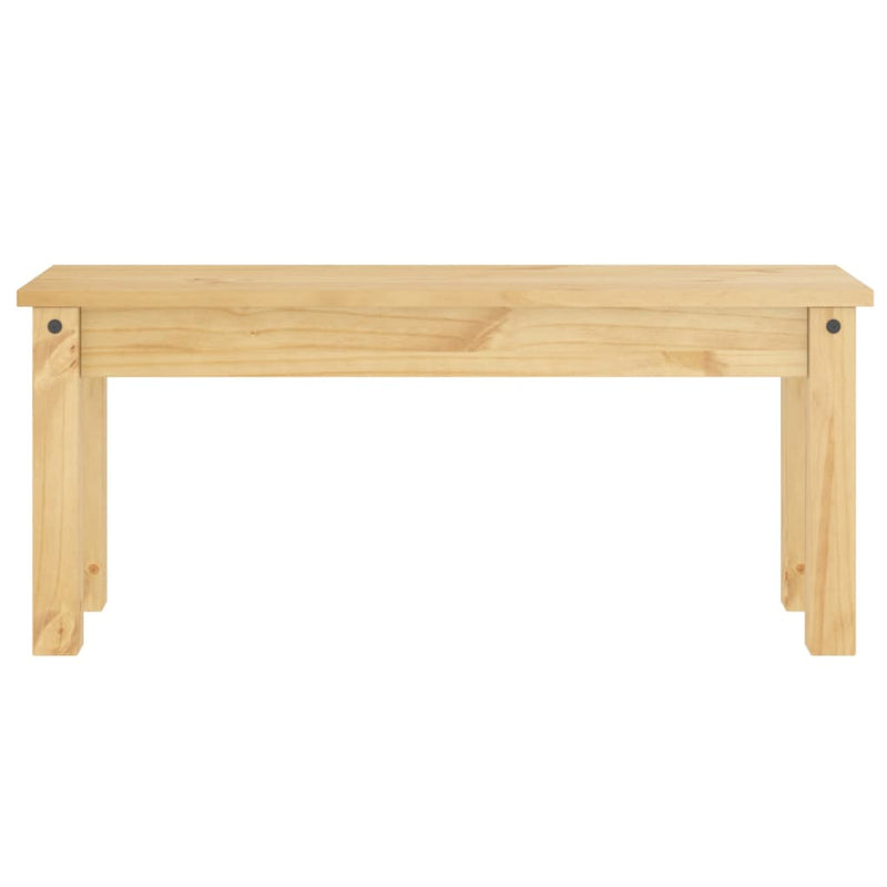 vidaXL Panama tömör fenyőfa étkezőpad 105 x 30 x 45 cm