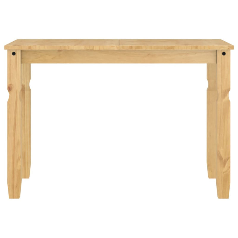 vidaXL Corona tömör fenyőfa ebédlőasztal 112 x 60 x 75 cm