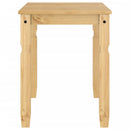 vidaXL Corona tömör fenyőfa ebédlőasztal 112 x 60 x 75 cm