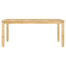 vidaXL Corona tömör fenyőfa ebédlőasztal 180 x 90 x 75 cm