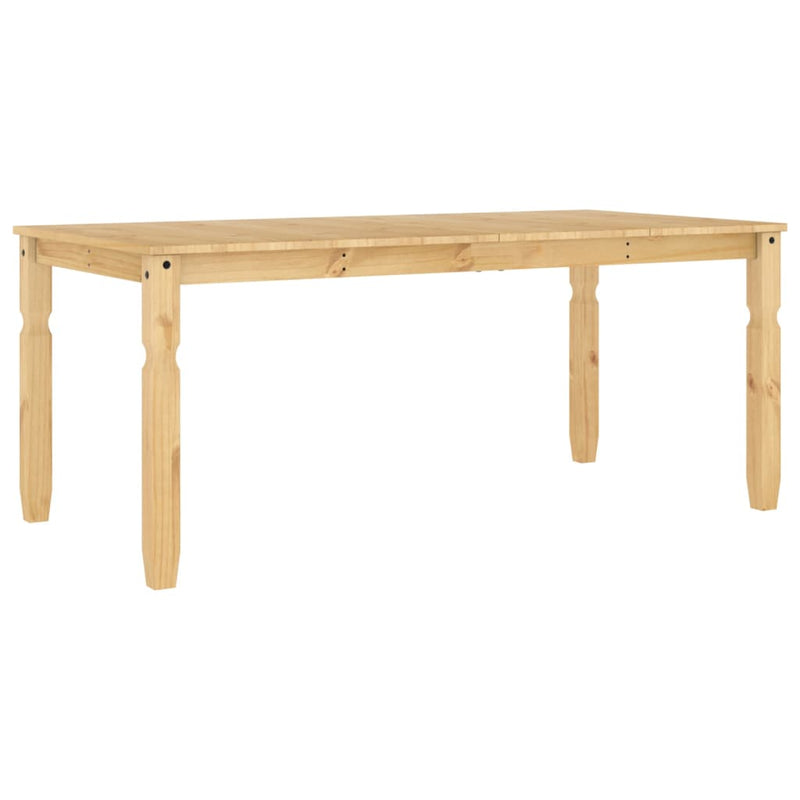 vidaXL Corona tömör fenyőfa ebédlőasztal 180 x 90 x 75 cm