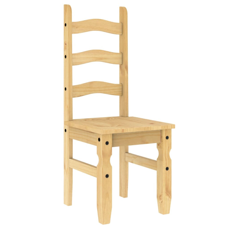 vidaXL Corona 2 db tömör fenyőfa étkezőszék 42 x 47 x 107 cm
