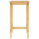 vidaXL 5 részes tömör fenyőfa bárszett