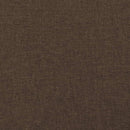 vidaXL sötétbarna szövet zsebrugós ágymatrac 120 x 190 x 20 cm