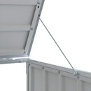 vidaXL zöld acél kerekes szemetes tároló 1 szemeteskukához 72 x 81 x 115 cm