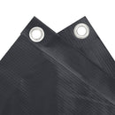 vidaXL antracitszürke PVC belátás elleni erkélyparaván 500x75 cm