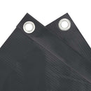 vidaXL antracitszürke PVC belátás elleni erkélyparaván 600 x 75 cm