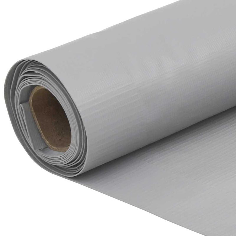 vidaXL szürke PVC belátás elleni erkélyparaván 400x75 cm