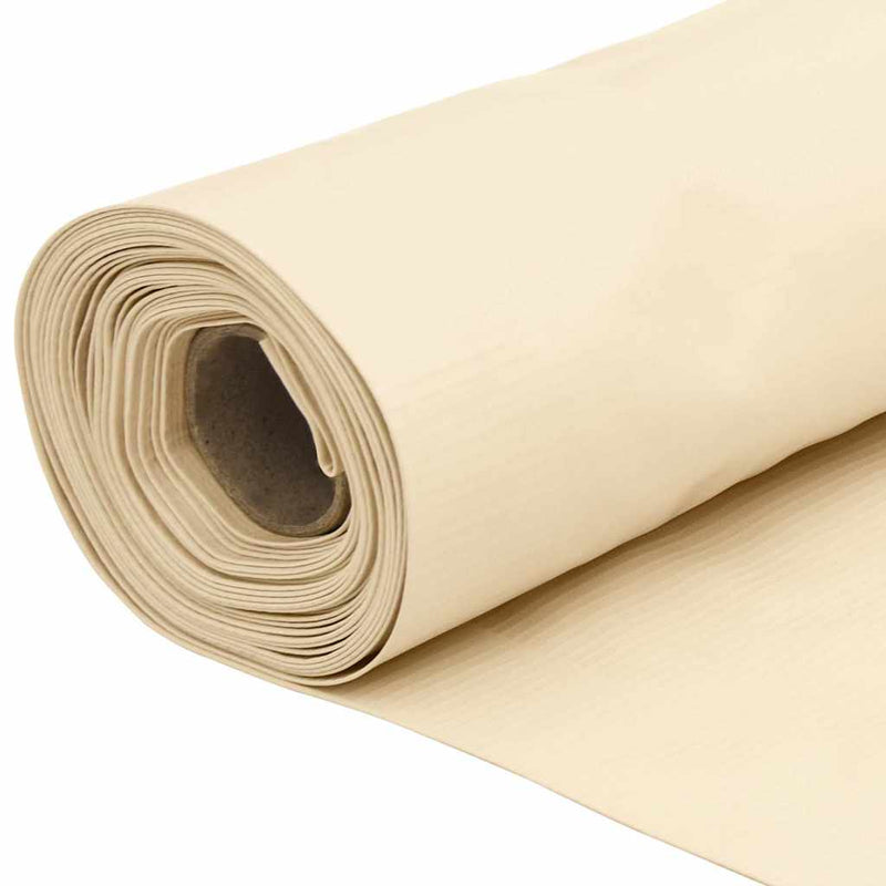 vidaXL krémszínű PVC belátás elleni erkélyparaván 1000x75 cm