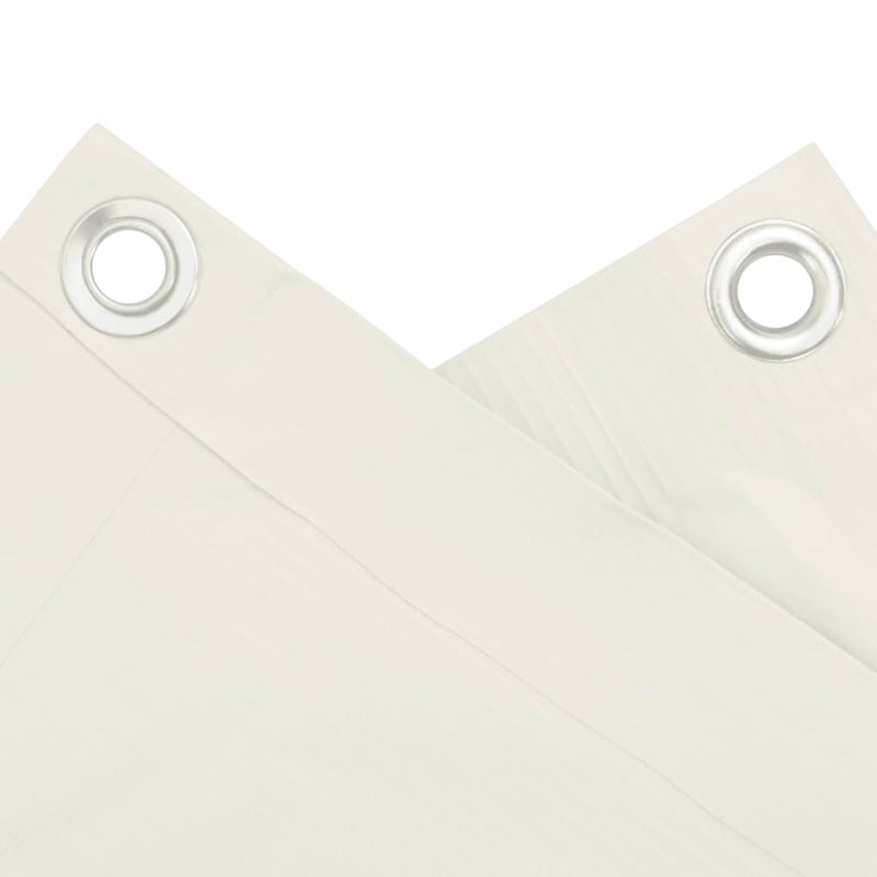 vidaXL fehér PVC belátás elleni erkélyparaván 700x75 cm