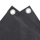 vidaXL antracitszürke PVC belátás elleni erkélyparaván 400x90 cm