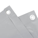 vidaXL szürke PVC belátás elleni erkélyparaván 400x90 cm