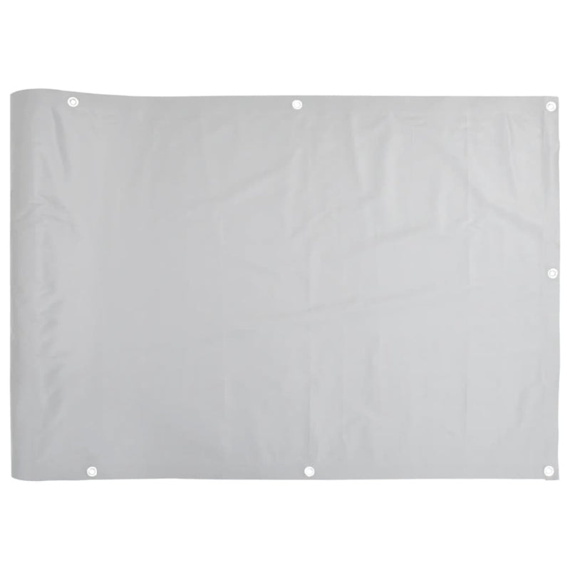 vidaXL szürke PVC belátás elleni erkélyparaván 300x120 cm