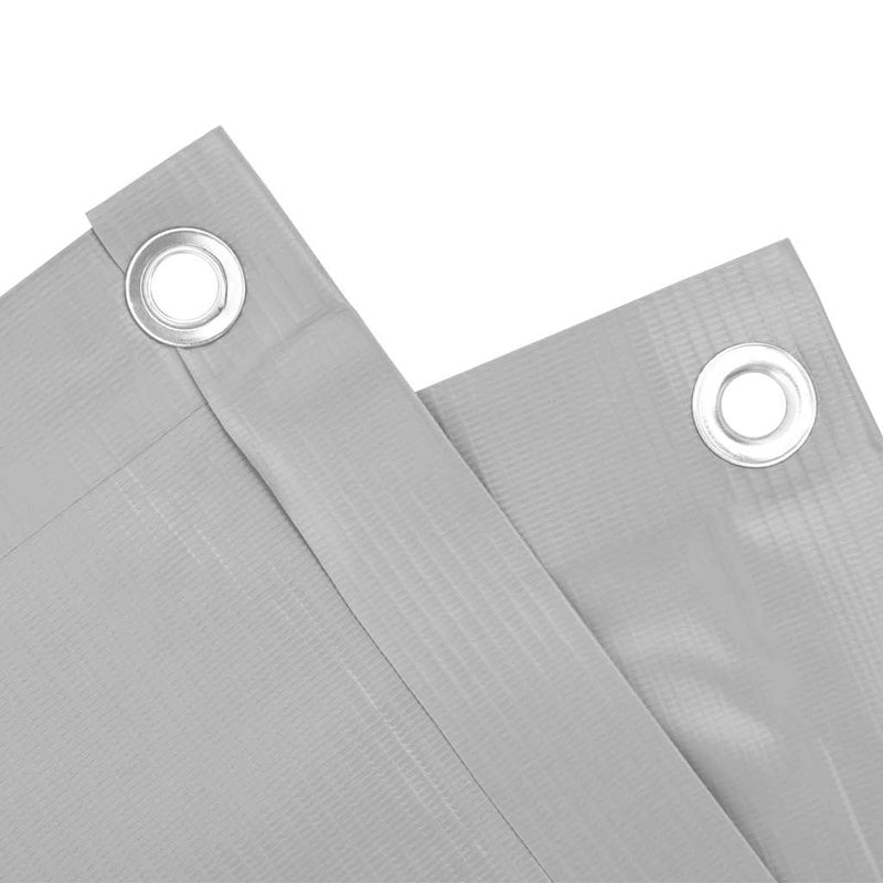 vidaXL szürke PVC belátás elleni erkélyparaván 700x120 cm