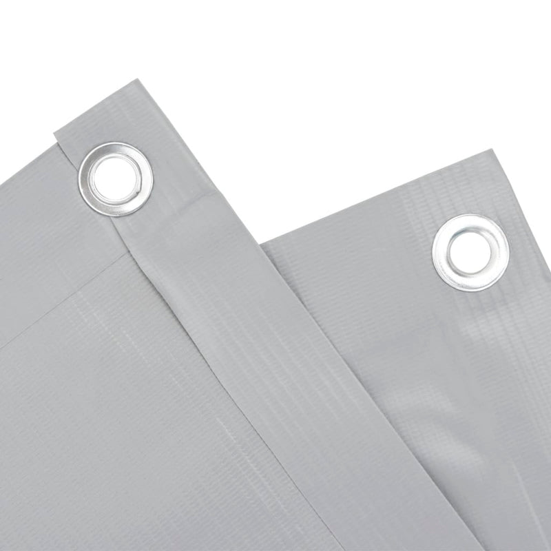 vidaXL szürke PVC belátás elleni erkélyparaván 800x120 cm