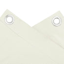 vidaXL fehér PVC belátás elleni erkélyparaván 600x120 cm