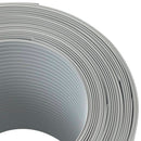 vidaXL 10 db világosszürke PVC belátás elleni árnyékoló 252,5 x 19 cm