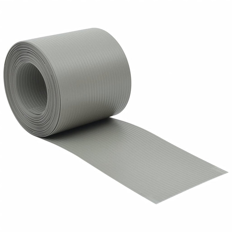 vidaXL 10 db kőszürke PVC belátás elleni árnyékoló 252,5 x 19 cm