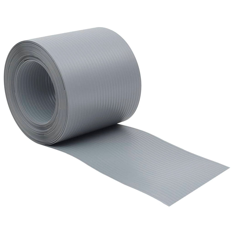 vidaXL 10 db szürke PVC belátás elleni árnyékoló 252,5 x 19 cm