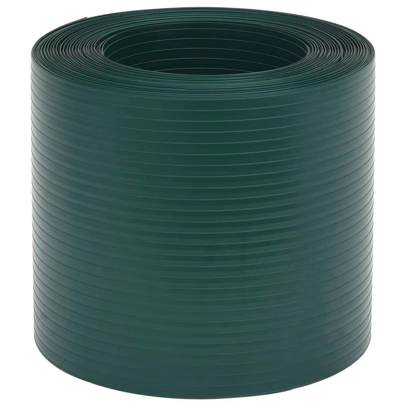 vidaXL 10 db zöld PVC belátás elleni árnyékoló 252,5 x 19 cm